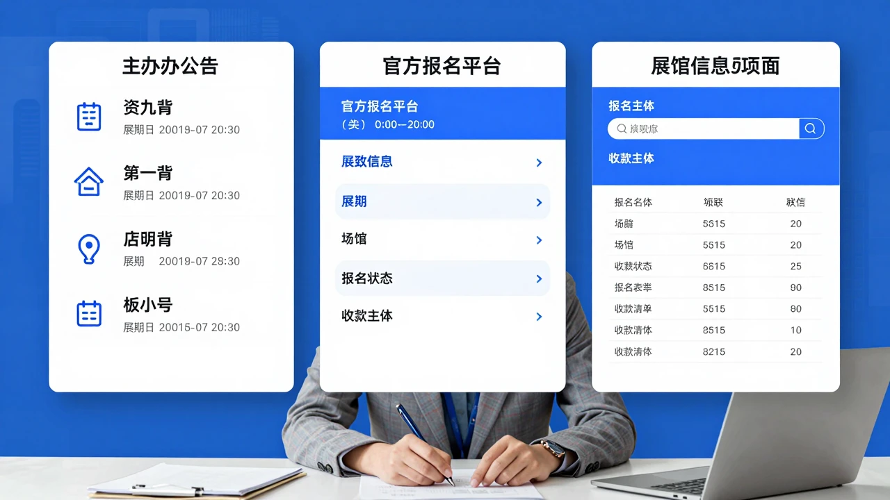 2027年展会报名入口出现多个版本怎么办：主办方、场馆与第三方页面如何分工判断