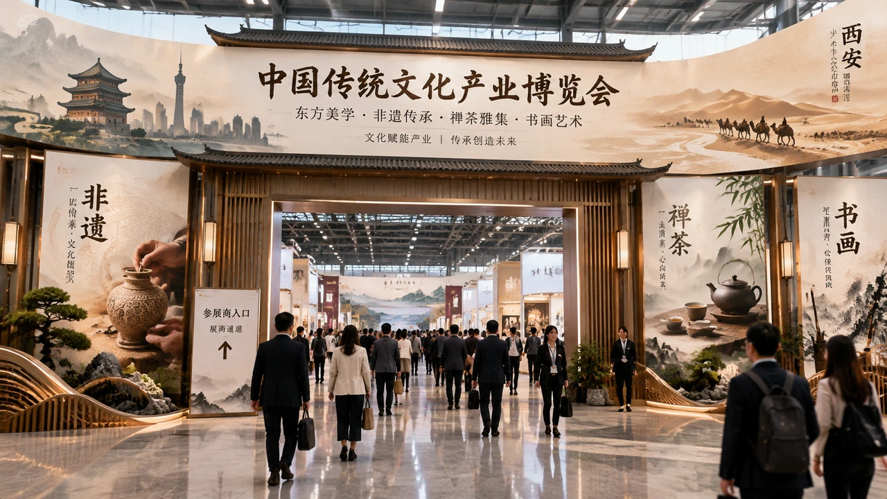 2027西安传统文化产业博览会发布邀请函：企业报名前需核验展期、场馆与参展安排