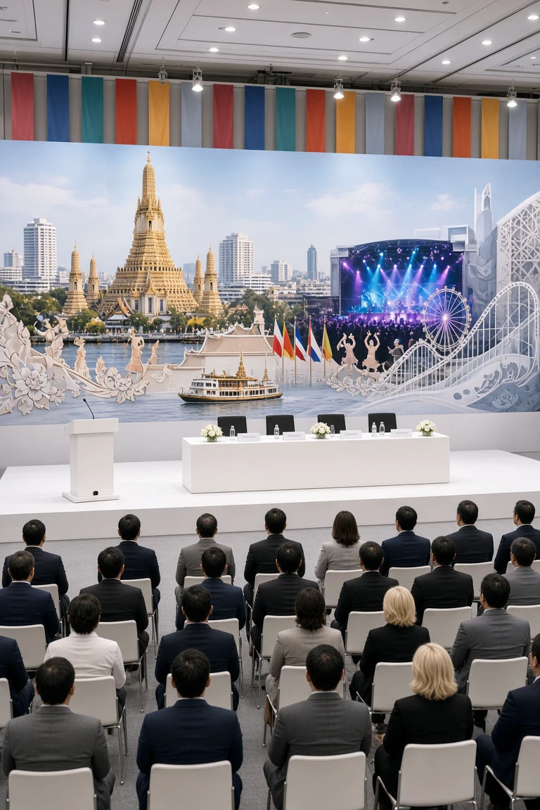 2026世界文旅产业博览会WTCE泰国新闻发布会在曼谷举行，聚焦东盟文体旅合作
