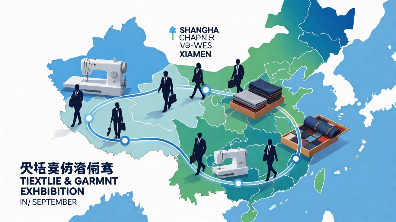 2027年9月上海纺织设备与厦门纺织供应链展排期比较